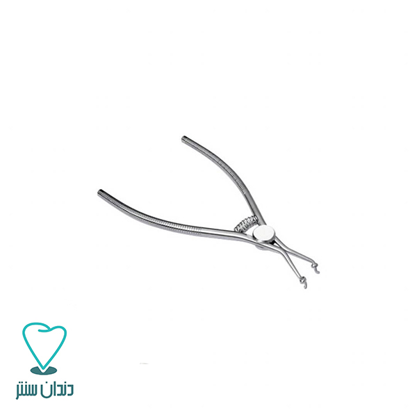 فورسپس رینگ و کلمپ استاندارد تور وی ام (TORVM) (کد 2-1.099) / Forceps SECTIONALTOR VM